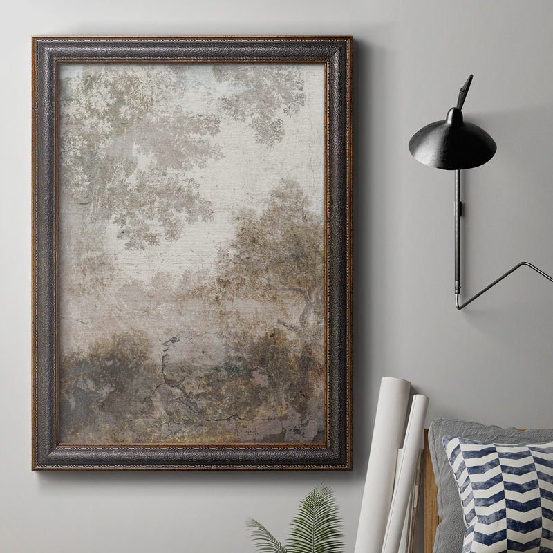 Toile encadrée de qualité supérieure Fresco Collage II - prête à être accrochée, H 36 po x l 24 po x P 2,5 po