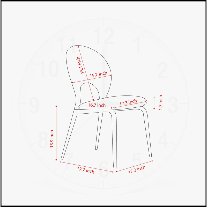 Moderne en polyuréthane - Chaises en cuir avec pieds et dossier en métal robuste, idéal pour les salons et les salles à manger, ensemble de deux pièces