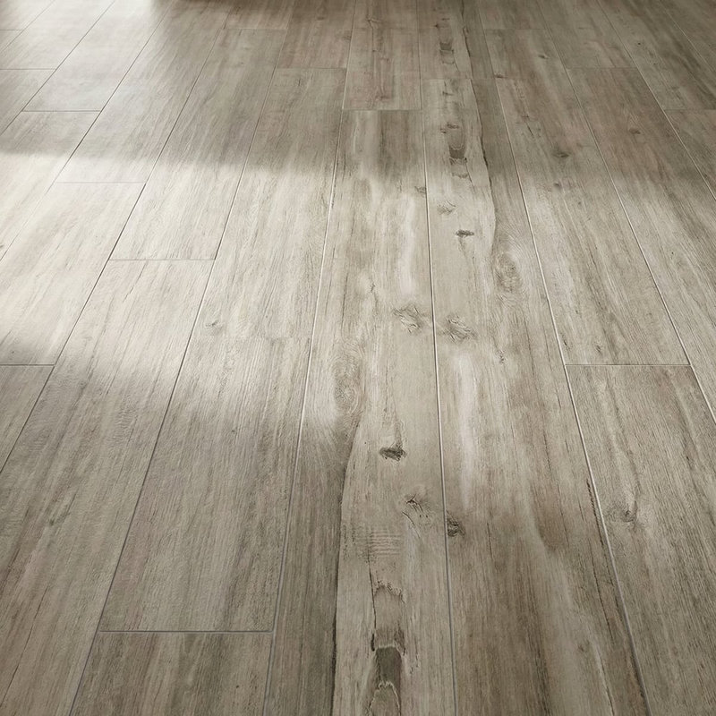 Great Lakes Taupe Exterior R11 8x48 Porcelain Tile, Light Brown
