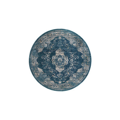 Tapis bleu marine Wimpole