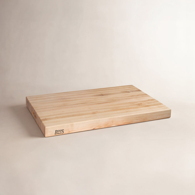 John Boos Maple Wood Edge Grain Reversible Cutting Board, 30" L x 23" W x 2.25" D, Maple