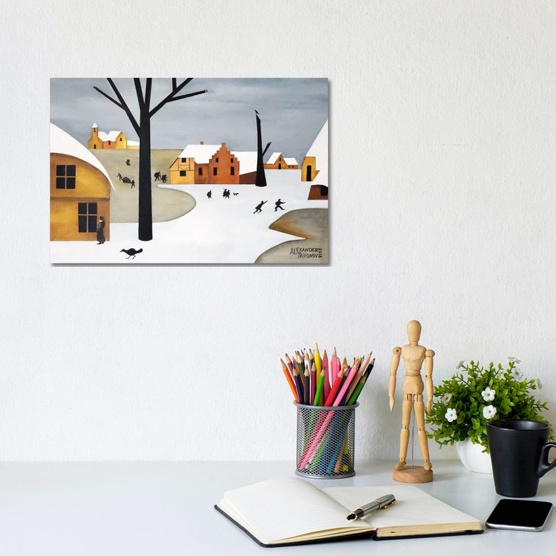 Netherlands2 1 Piece Wrapped Canvas Wall Art, 20.32cm H x 30.48cm W