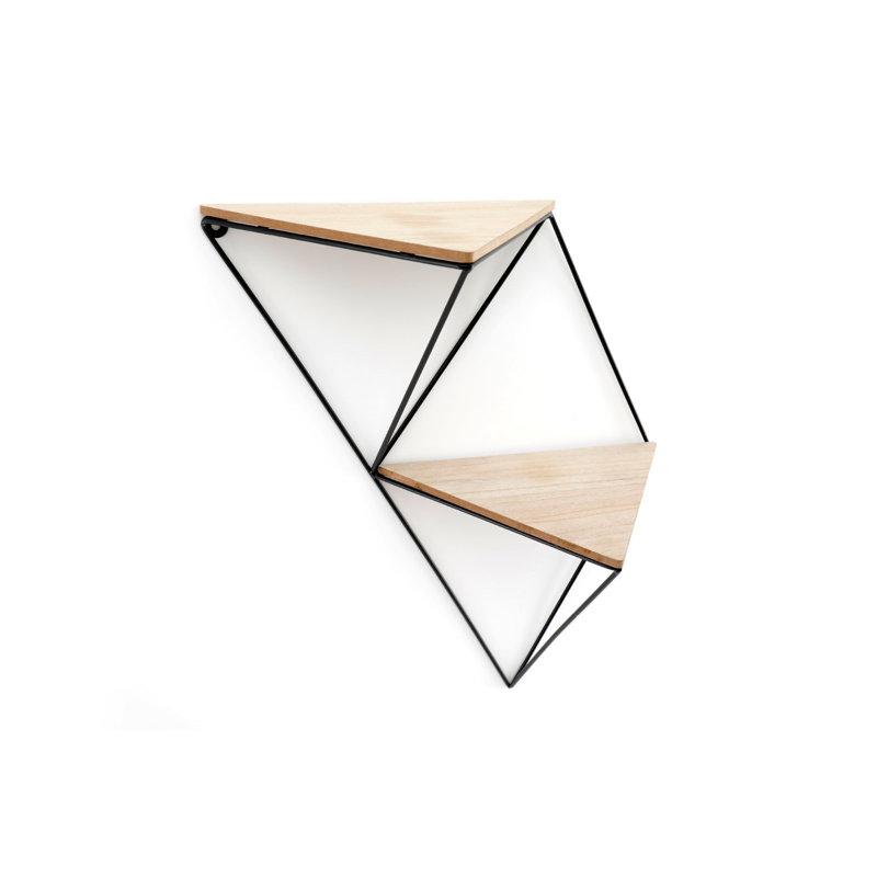 Uman 2 Piece Triangle Tiered Shelf