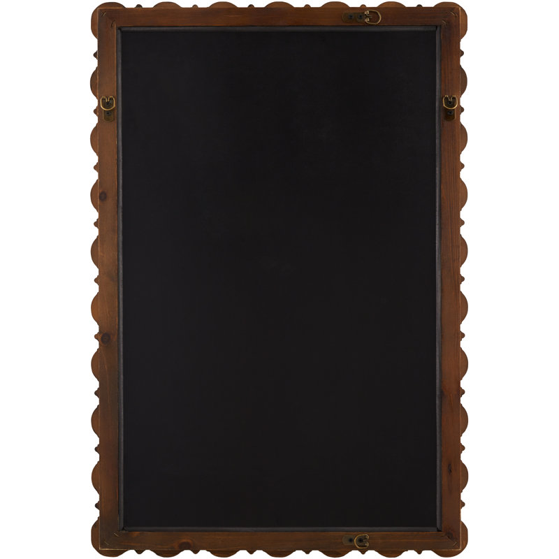 Castellanos Mirror, 36" x 24", Dark Brown