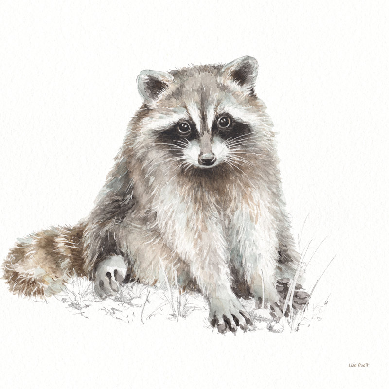 Forest Friends X by Lisa Audit - Wrapped Canvas Painting, 30cm H x 30cm W