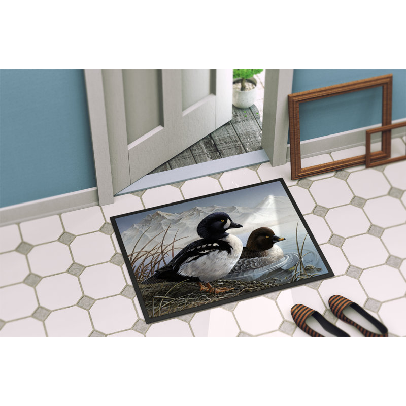 Paillasson Goldeneye Ducks in the Water, Rectangle 2 pi x 3 pi