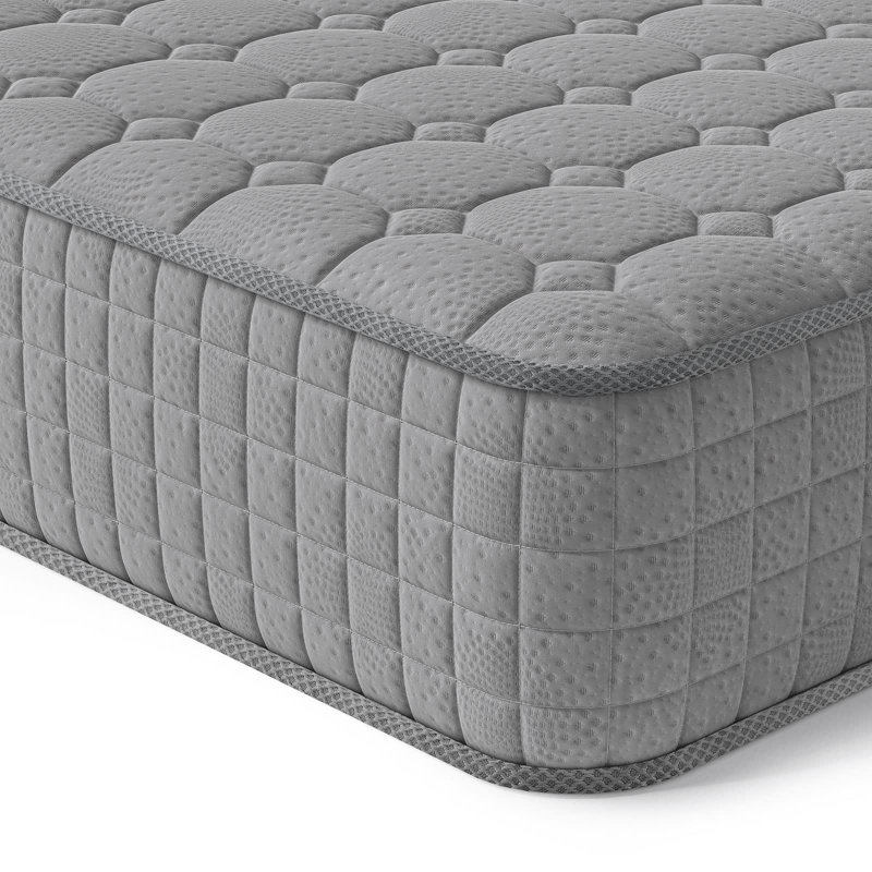 Vesgantti Innerspring / Coil Mattress, European Double (140 x 200 cm)-Grey