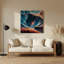 Space Carina, nébuleuse cosmique, art mural gris-1841804201