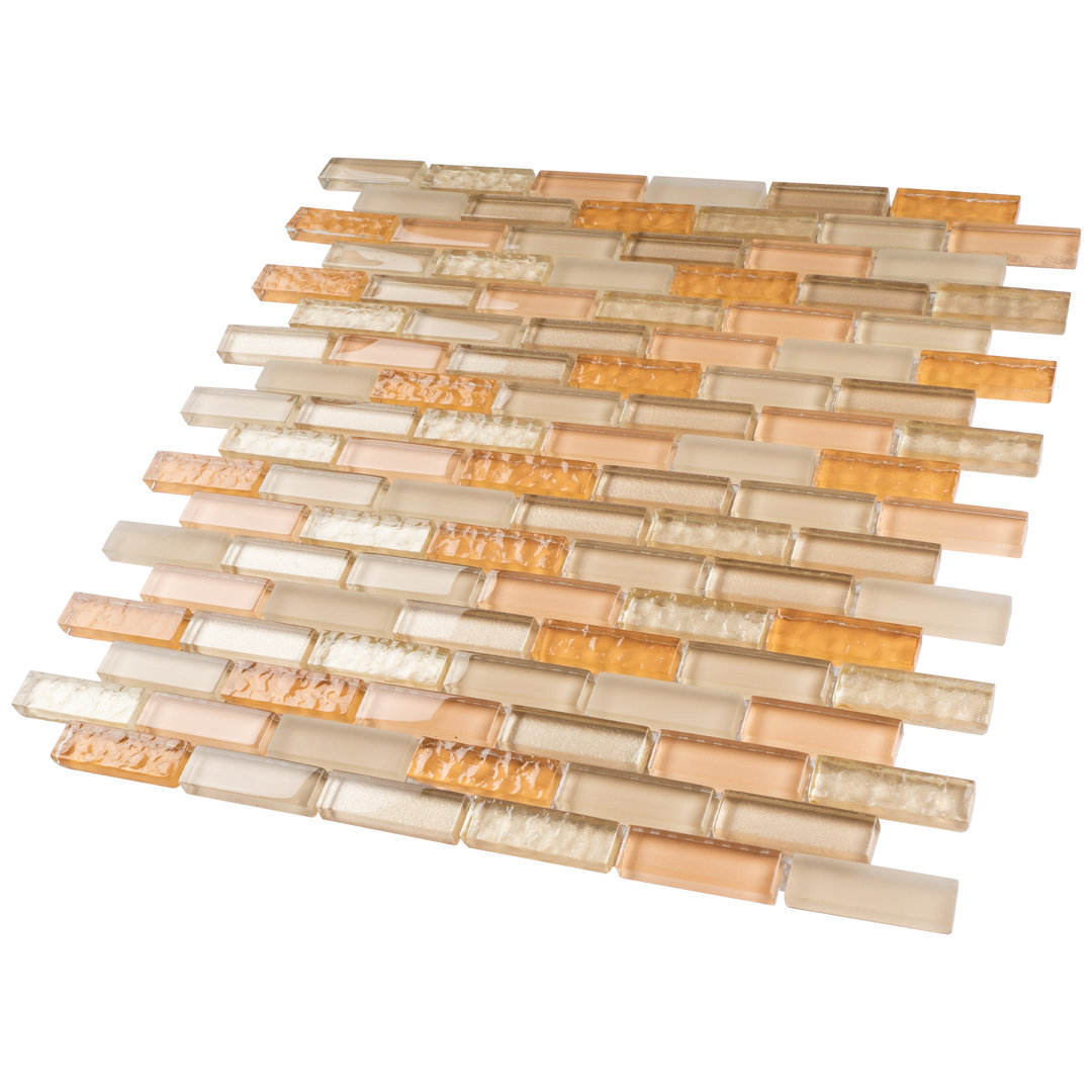 Brick Crystile 1" x 2" Mosaic Tile Supreme Tile 