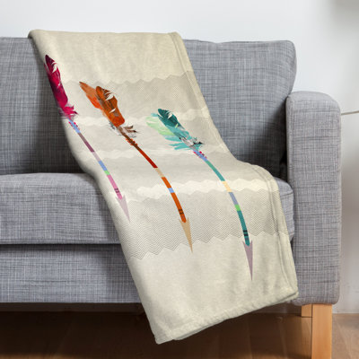 Iveta Abolina Knitted Throw Blanket