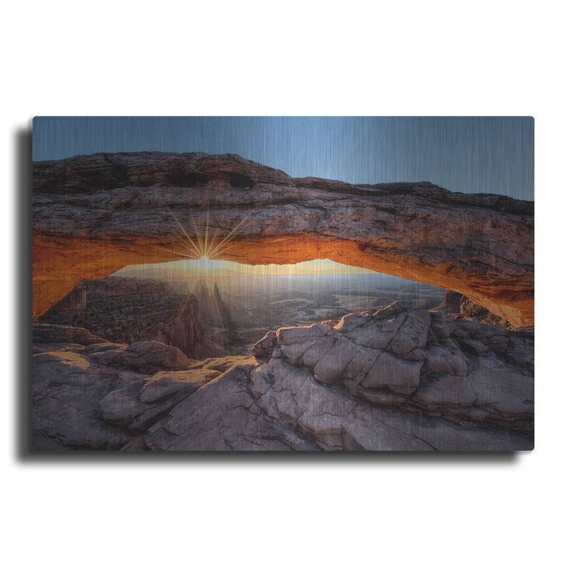 "Mesa Arch Sunburst Moab Utah" par Lena Owens, H 16 po x l 24 po