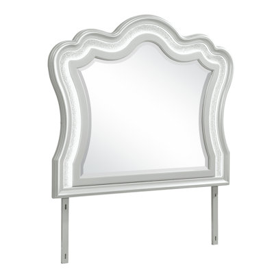 Aria Silver Mirror With Led