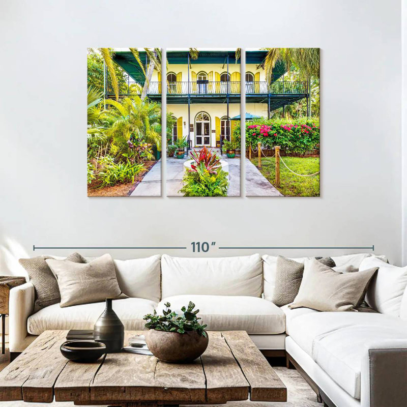 Syd Historic Key West, 48" H x 74" W