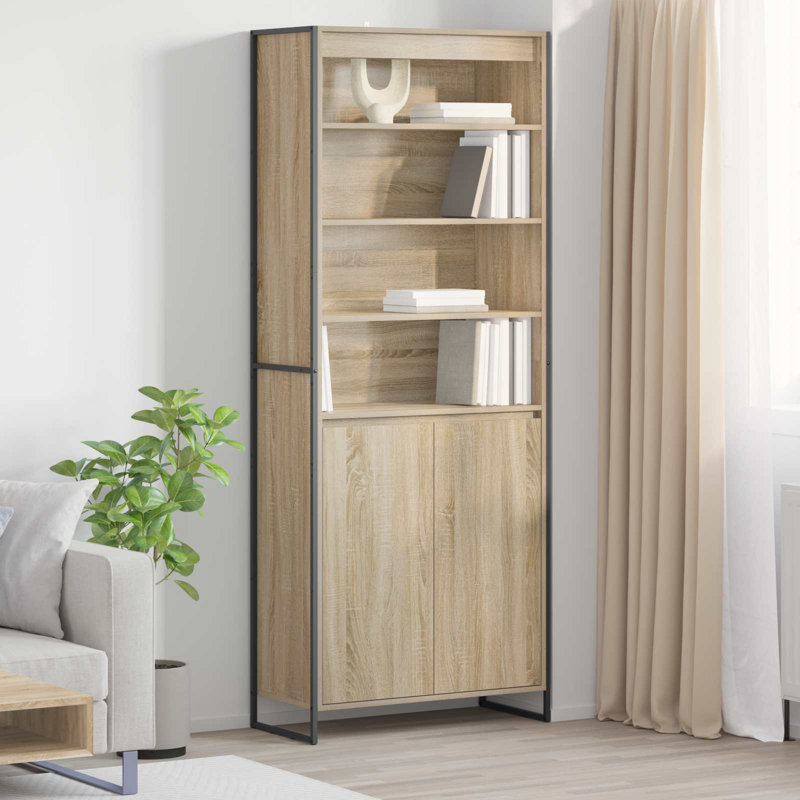  Tall Cabinets 2 Pcs Grey Sonoma 79 X 36 X 300 Cm, Sonoma