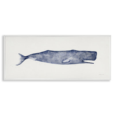 Illustration classique d'aquarelle sur baleine par Stephanie Workman Marrott