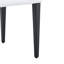 Ensemble de salle à manger 71 po - table à tréteaux avec chaises rembourrées en similicuir de 71 po-817128037-817128063-817128036