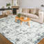 Tapis à motif floral lavable Wymond-111181463