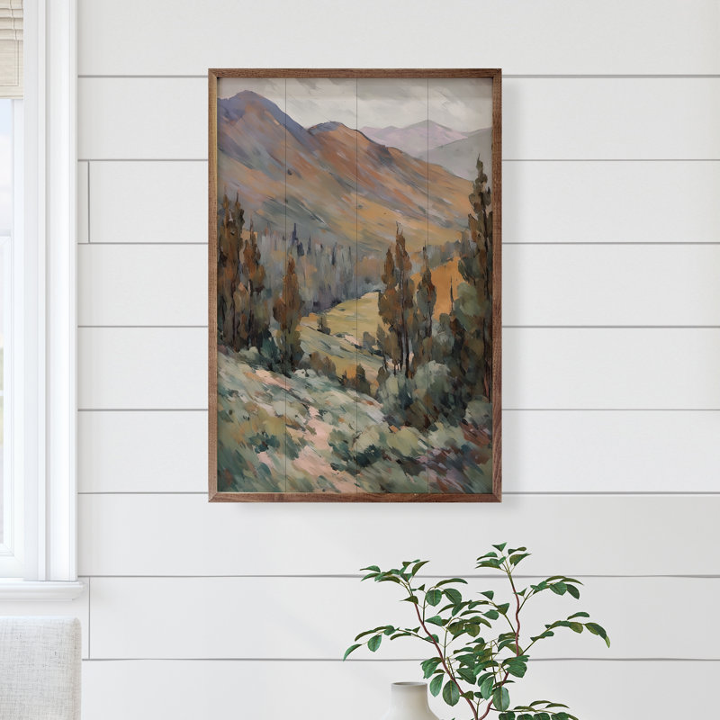 Blue Hour Mountains, H 36 po x l 24 po