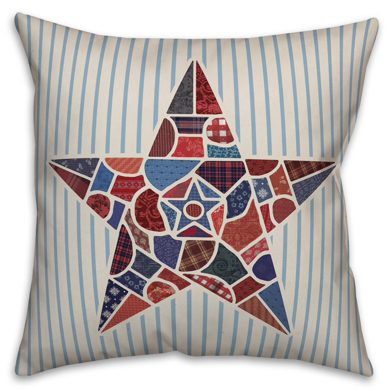  Striped 18" Throw Pillow