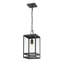 Lanterne suspendue d'extérieur 1 lumière noire Sylmar-551692795