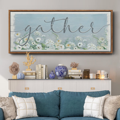 Gather Garden- Framed Canvas