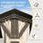 22 pi. L 14 pi. D Pavillon de jardin en acier galvanisé avec double toit-112516444-112516446