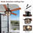 42" Indoor/Outdoor Ceiling Fan with Light, IP44 Waterproof, Quiet DC Motor with Remote Control, 6 Speeds & Timer for Patio, Porch, Bedroom-699454932