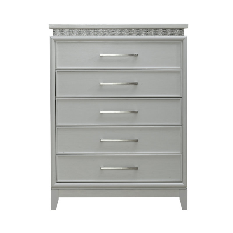 Oxford 5 Drawer Chest w/ LED Lighting