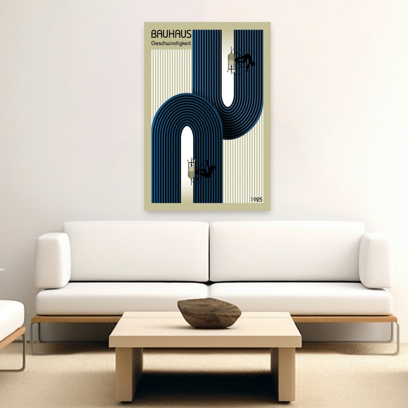 Contemporary Art Abstract Geometric Minimalist Art, 60" H x 40" W