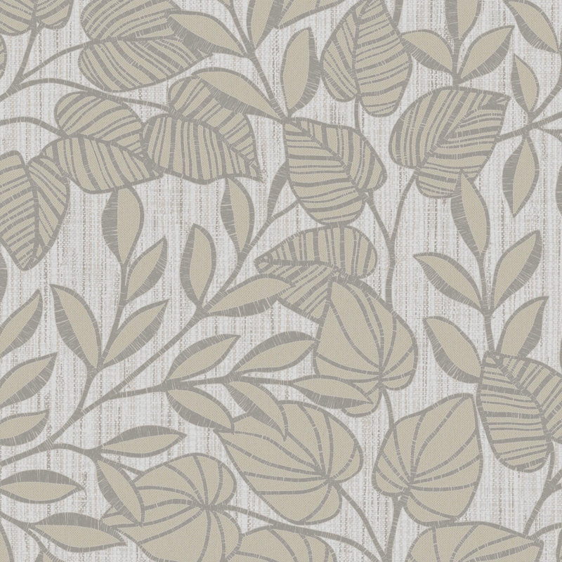 Superfresco Linden Leaf Trail Duck Egg Wallpaper, Green