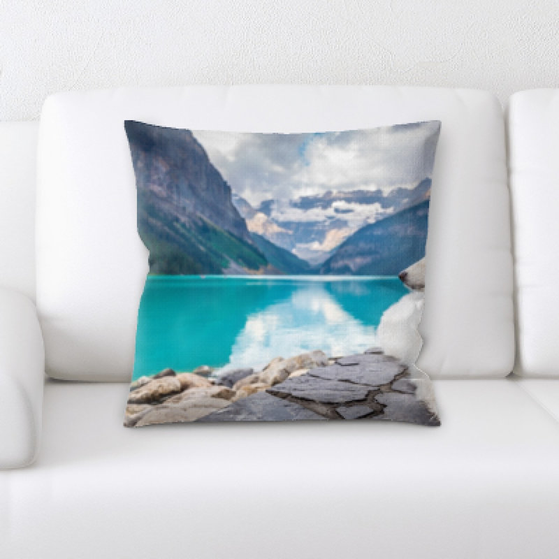 Microsuede Throw Pillow