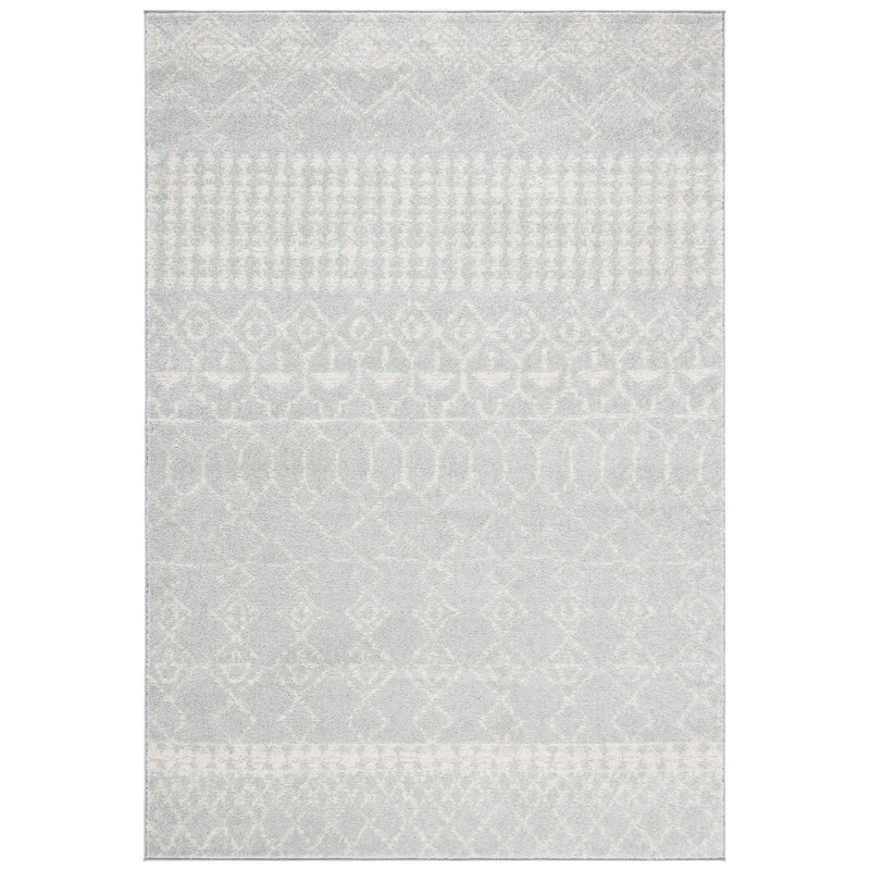 Tanguay Grey Rug, Rectangle 91 x 152 cm
