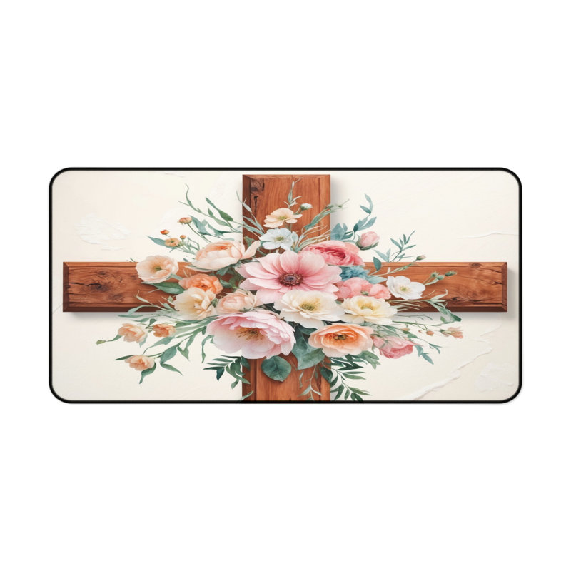 Polyester Desk Pad, 31.5x15.5