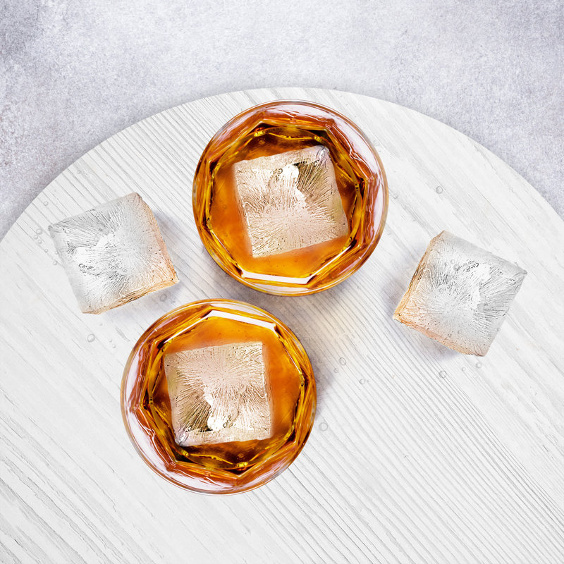 Elements 3 Piece Silicone Ice Cube Tray