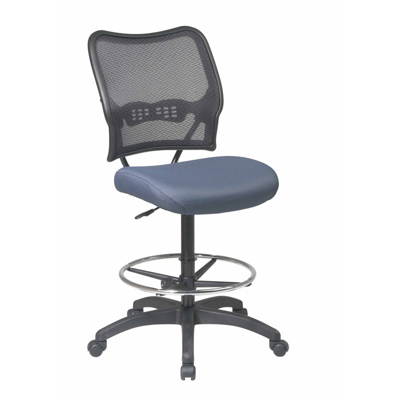 Chaise de dessinateur en maille Pascarella, Icône - marine