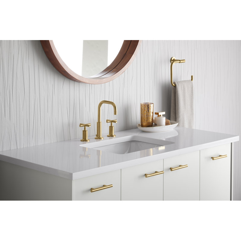 Purist® 3" Center to Center Bar Cabinet Pull or Drawer Pull for Vanities, Vibrant Titanium