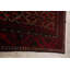 Tapis décoratif en laine de conception unique noué à la main rouge foncé de conception unique 3 pi 7 po x 6 pi 6 po Beeck