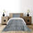 Traditional Polyester Geometric Shapes Coverlet