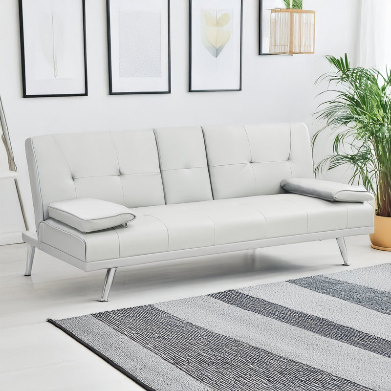 Futon canapé-lit simple chaise lit salon chaise longue