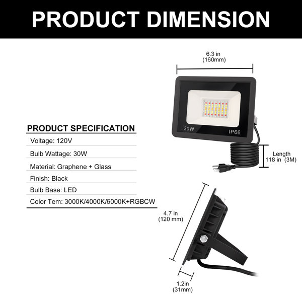 Dimensions du produit