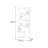 Asymmetrical Acrylic Display Bookshelf