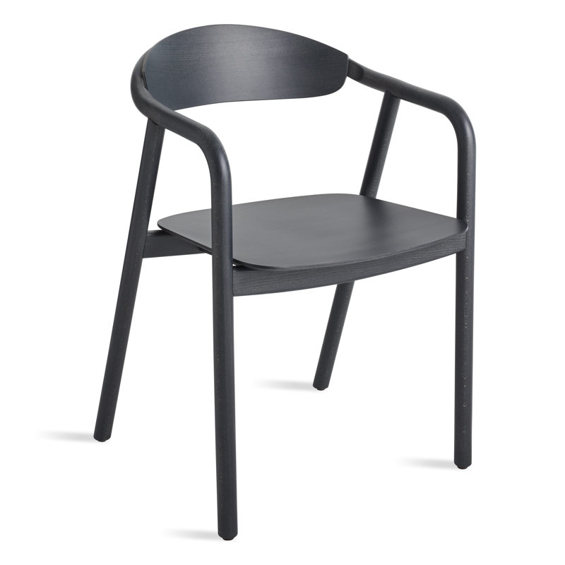 Dibs 18'' H Beech Armchair, Midnight