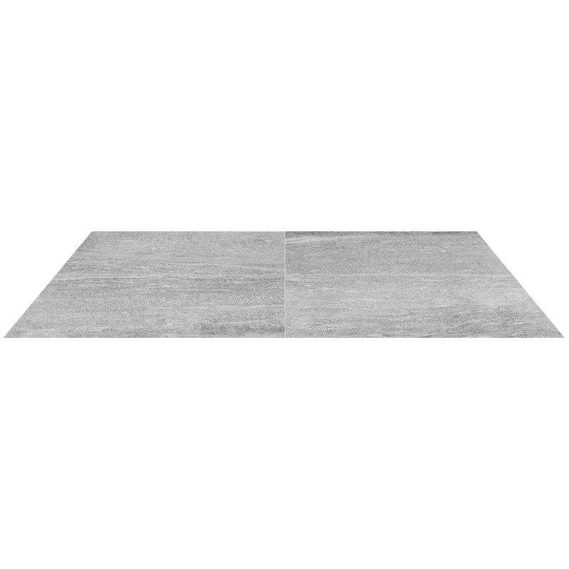 24" x 48" Matte Porcelain Stone Look Floor and Wall Tile (15.49 Sq. Ft. / Case), Stockholm Greige