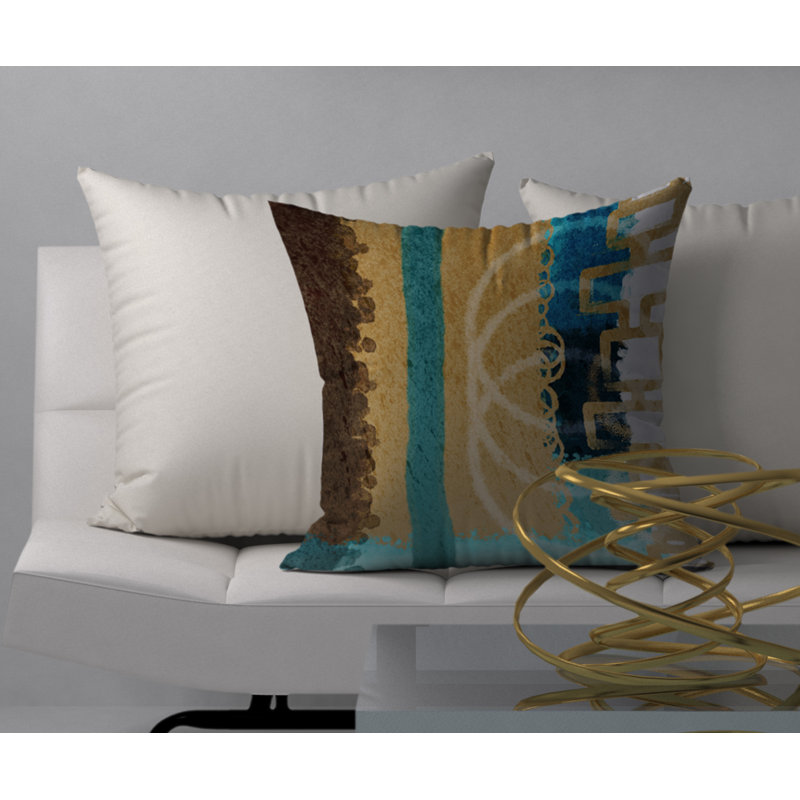 Coussin décoratif en épinette, 18 po x 18 po