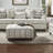 Silverlock Upholstered Ottoman