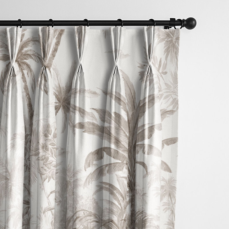 Palmora Toile, 40" W x 132" L, Mushroom
