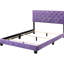 Lit de soutien transitionnel mauve pour le confort - l 58 po x P 77 po x P 48 po Construction vibrante Facile à assembler S'agence à divers décors avec cadre et coloris élégants Assemblage simple requis