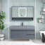 European minimalist style bathroom cabinet-112768936