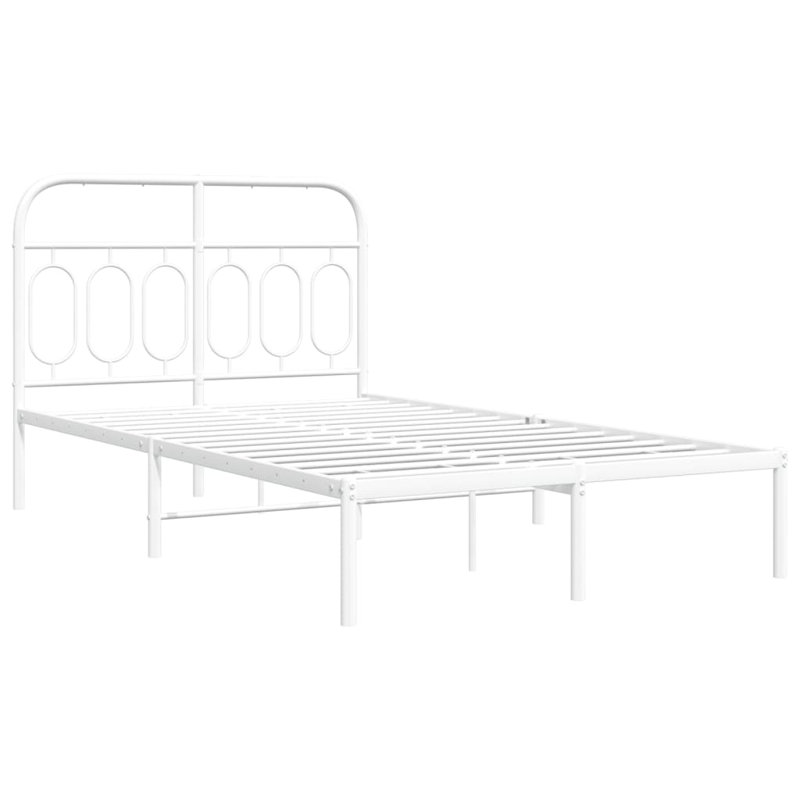 Metal Bed, 100" H x 125" W x 196" D