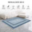 Tapis rectangulaire Bimlesh Bordure bleue multi-couches-2002093585